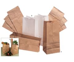 Grocery Bag General Brown Kraft Paper #10