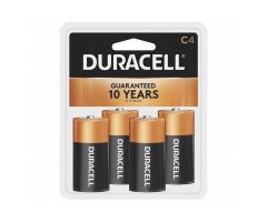 Battery DuracellC 4/Pk
