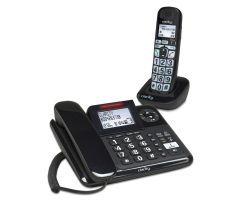 Clarity E814 40dB Corded With Cordless Handset