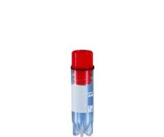 CryoPure tubes, 2 ml, QuickSeal screw cap, red 7,23,80,002