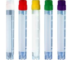 CryoPure tubes, 5 ml, QuickSeal screw cap, colour mix