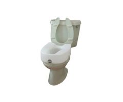 Ableware Lock-On Elevated Toilet Seat-w/ out Arms