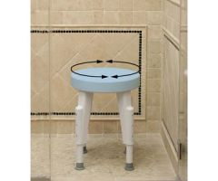 Ableware Rotating Round Shower Stool by Maddak