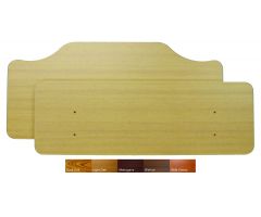 HEAD/FOOT BOARD, F/ELITE WALNUT D/S