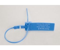 Secure-Pull Breakable Seal Health Care Logistics Consecutively Numbered Blue Polypropylene 9-1/2 Inch