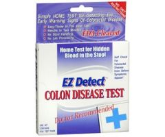 Rapid Test Kit EZ Detect Colorectal Cancer Screening Fecal Occult Blood Test (FOBT) Stool Sample 5 Tests