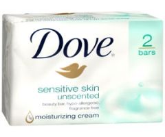 Soap Dove Sensitive Skin Bar 4.25 oz. Individually Wrapped Unscented