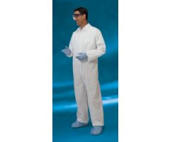 Coverall Large White Disposable NonSterile