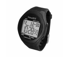 VibraLite 8 Watch with Black Plastic band 
