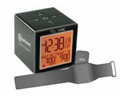 TCL Vibe Alarm Clock with Vibrating Wristband 