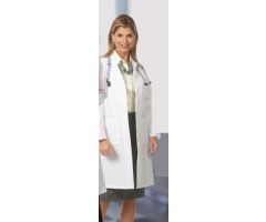 Lab Coat White Size 6 Knee Length Reusable 742087