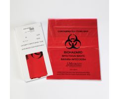 Small Biohazard Bags, 11-1/4 x 14-1/2
