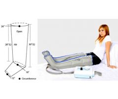 Lymphadema Garment Full Leg Double, 30", Large