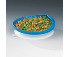 Ableware 745350012 Scooper Plate with Suction Cup Base by Maddak