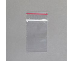 Premium Red Line Reclosable Bags, Single-Track, 2 x 3