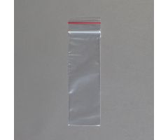 Premium Red Line Reclosable Bags, Single-Track, 2 x 6