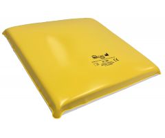 PathoShield Econo-Gel Cushion, 16"W x 16"D x 2"H, Yellow
