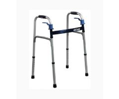 Dual Release Folding Walker drive Deluxe Aluminum-752488