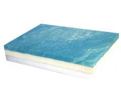 Tri-Foam Gel-Infused Visco Bariatric Sling Seat 22" Cushion w/LSII Cover,18x4"