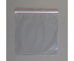Premium Red Line  Reclosable Bags, Single-Track, 8 x 8