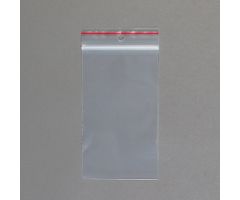Premium Red Line Reclosable Bags, Double-Track, 3 x 5