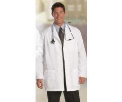 Lab Jacket White Size 50 Hip Length Reusable