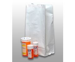 Pharmacy Bag Elkay Plastics 4 X 7 X 14 Inch White Adhesive Closure