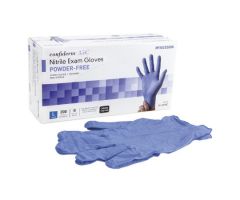 Exam Glove McKesson Confiderm® 3.5C Large NonSterile Nitrile Standard Cuff Length Textured Fingertips Blue Chemo Tested