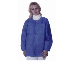 Lab Jacket ValuMax Extra Safe Blueberry Large Hip Length Limited Reuse 7688443XL