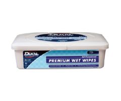 Personal Wipe Dukal  Premium Tub Aloe / Lanolin Scented 64 Count