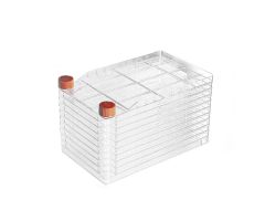 Nest BioFactory 10 Chamber, -20C Frost Resistance, 2 Wide Plug Seal Caps, Total Culture Area: 6320 cm2, TC, Sterile, 1/pk, 6/cs (with 12 Sterile Vent Caps Included Separately)