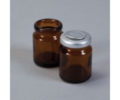 Amber Glass Vials, 15mL 