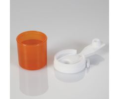 HCL Tamper Tuf Vials with Caps, 15mL, Unassembled