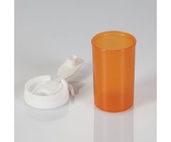 Hcl tamper tuf vials with caps, 30ml, unassembled