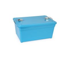Sst System Blue W/Stainless Steel Latch 10.75L X 7.375W X 5H In