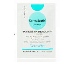 Skin Protectant DermaSeptin  Gram Individual Packet Scented Ointment
