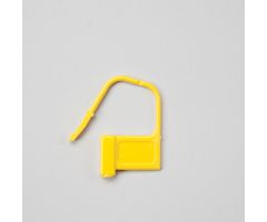 Heavy-Duty Padlock Seals, Unnumbered, Yellow