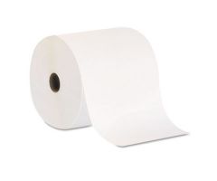 Pacific Blue Basic Nonperf Paper Towel Rolls, 7 7/8 x 800 ft, White, 6 Rolls/CT