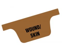 Chart Divider Tab - Wound/Skin - Paper - Bottom