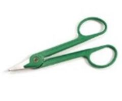 Operating Scissors Cardinal Health 5-1/2 Inch Length Stainless Steel Sterile Finger Ring Handle Straight Sharp Tip / Blunt Tip