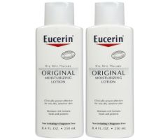 Hand and Body Moisturizer Eucerin Original 16.9 oz. Pump Bottle Unscented Lotion, 785360CS