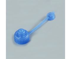 Adapter caps, 22mm/c, Low-density polyethylene