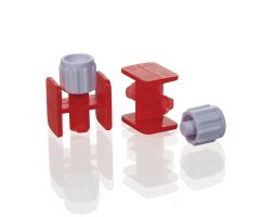 Sterile Luer Lock To Luer Lock Connectors with Caps