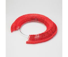 Padlock Seals on a Ring, Consecutively Numbered, Red