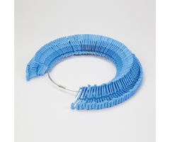 Padlock Seals on a Ring, Consecutively Numbered, Blue