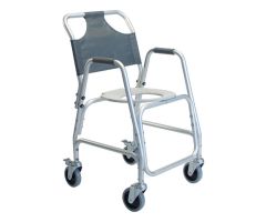 Shower Chair Alum 5 Casters Lumex