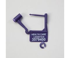 Padlock Seals, Consecutively Numbered, Purple, Pack
