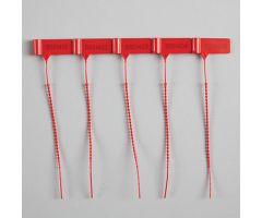 HCL Pull-Tight Baby Seals, Numbered, Red, Case