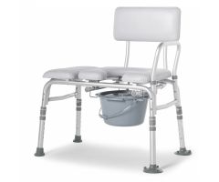 Trans Bench Dlx Padded Kd Platinum Col Lumex, 7955Kd-2