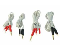 Lead Wire 72" - Stereo/ 2 pin Red